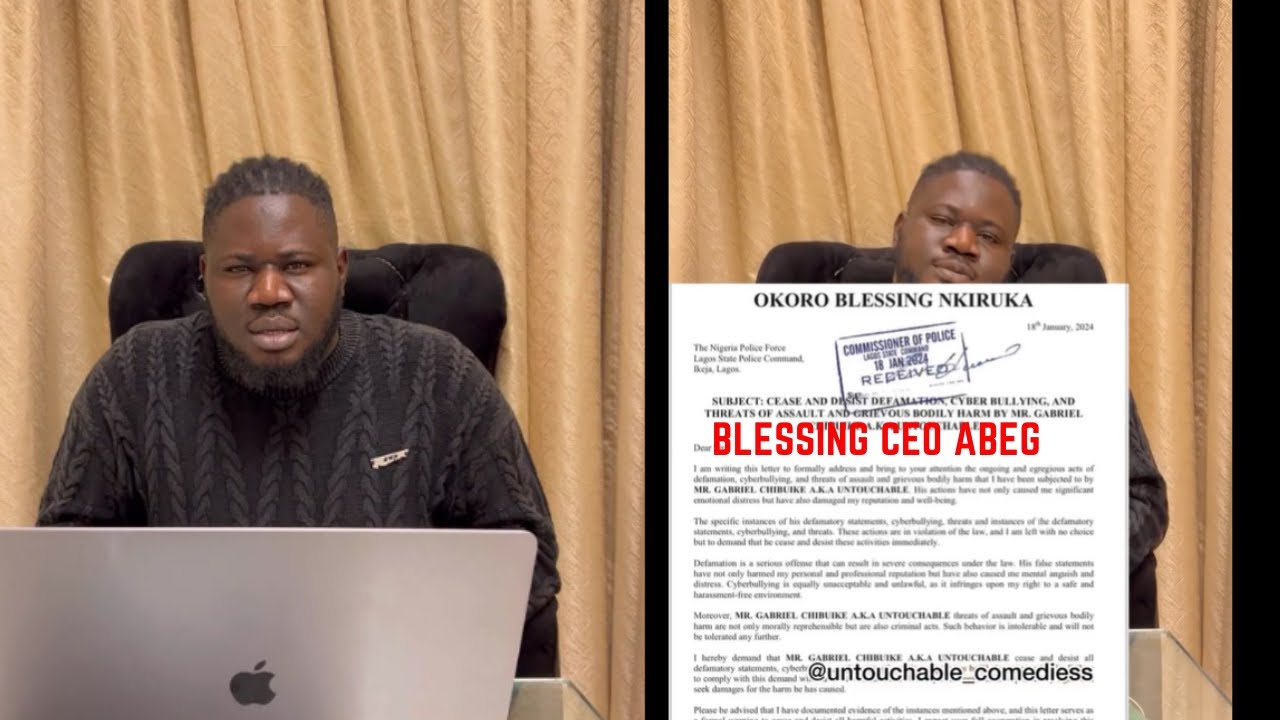 UNTOUCHABLE COMEDY RECEIVES A PETITION