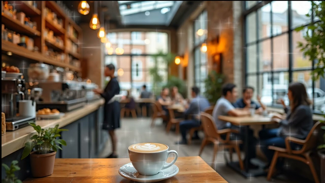 Cozy Coffee Shop with Soft Jazz For A Relaxing 🎶 Bossa Nova Instrumentals for Good Mood or Working