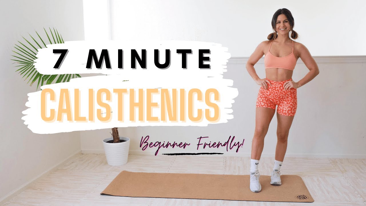 7 Minute Calisthenics Workout with Ashley Gaita - Beginner Friendly!