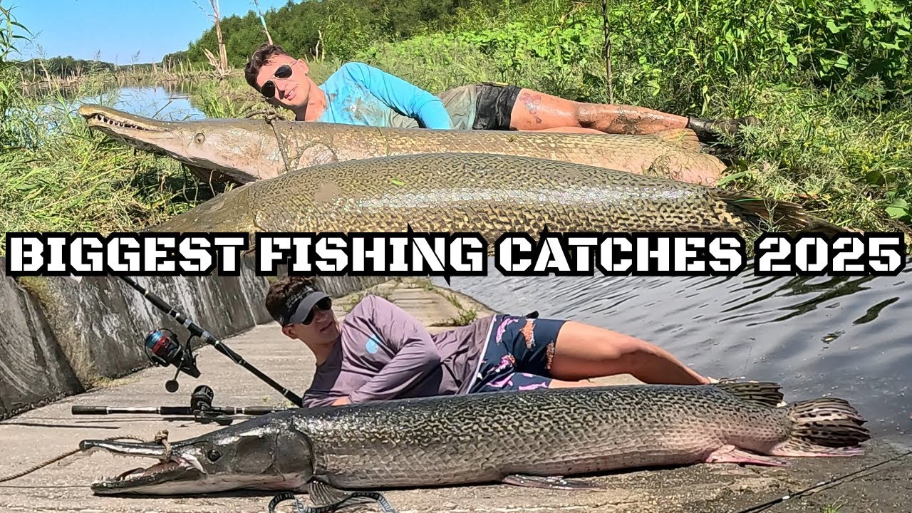 BIGGEST FISHING CATCHES Compilation 2025 (MONSTERS)