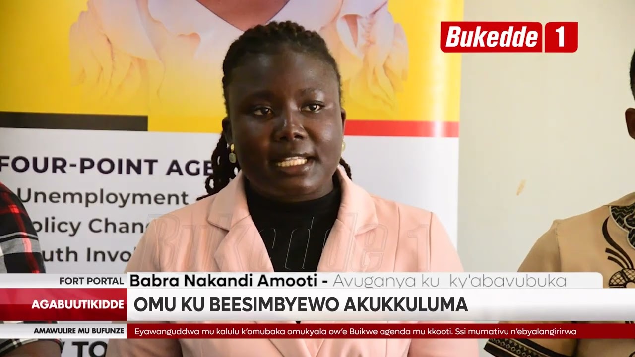 Agabuutikidde: Akalulu k'abavubuka e Fortportal. Omu kubeesimbyeewo akukkuluma. Baakyuusizza ekifo.