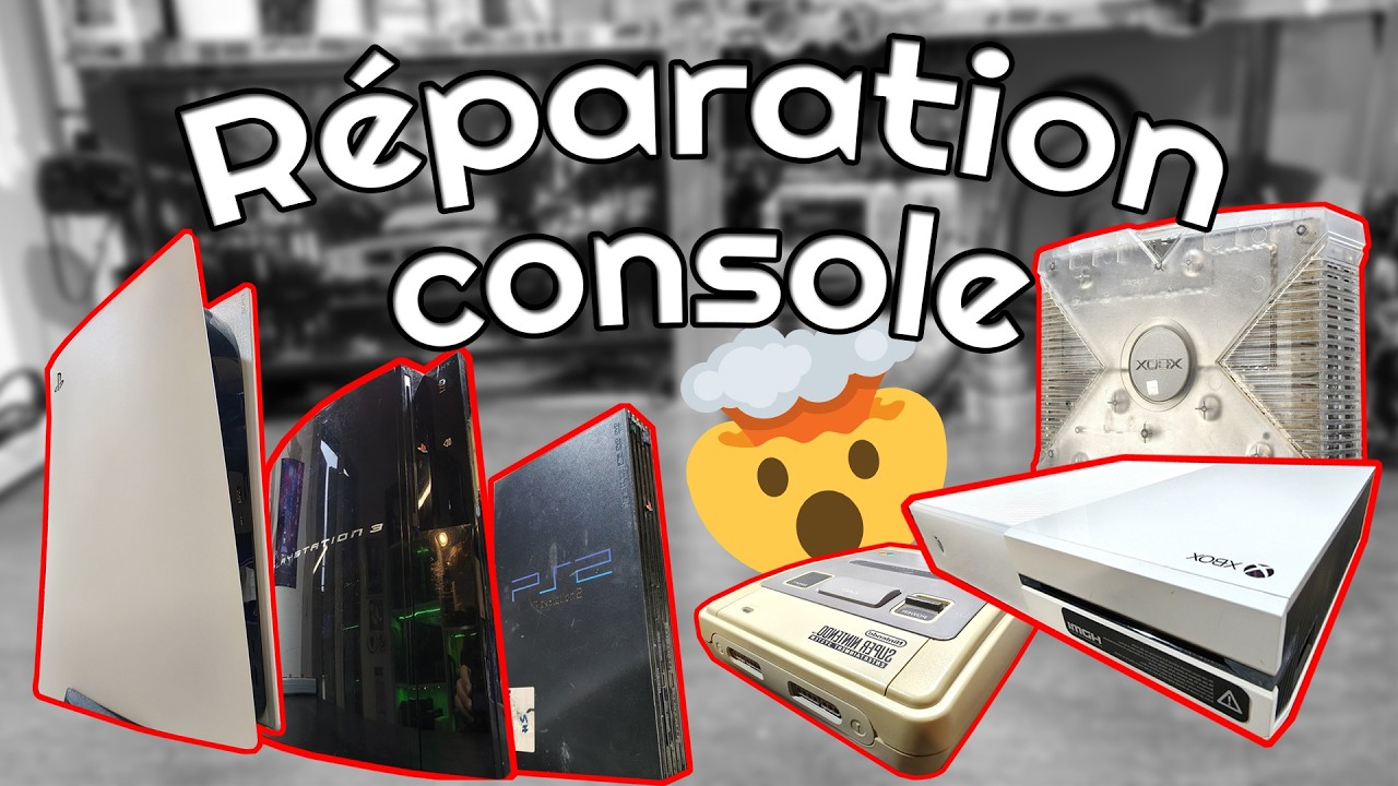 🔴 LIVE - Réparation DreamCast / Atari 2600
