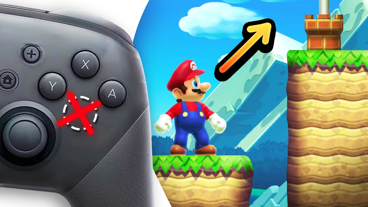 Mario Maker, aber ich VERLIERE meine KNÖPFE!