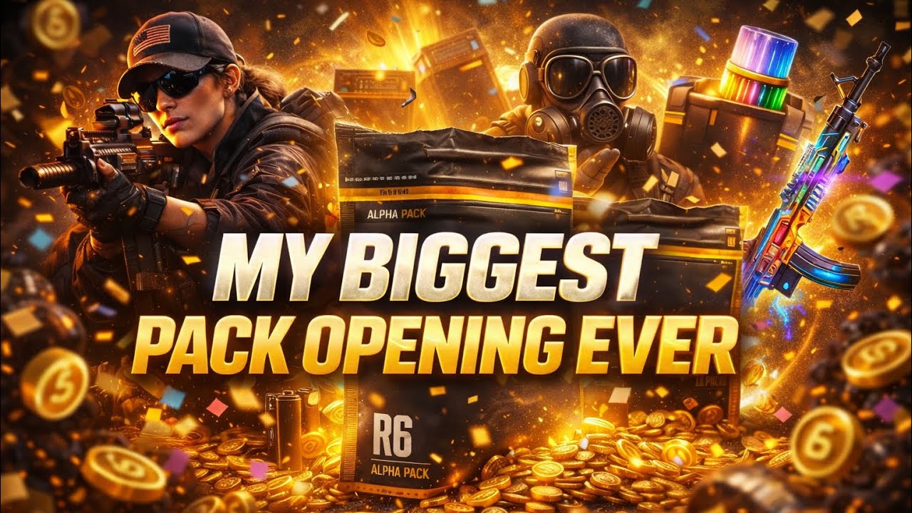My Biggest Pack Opening Ever In R6