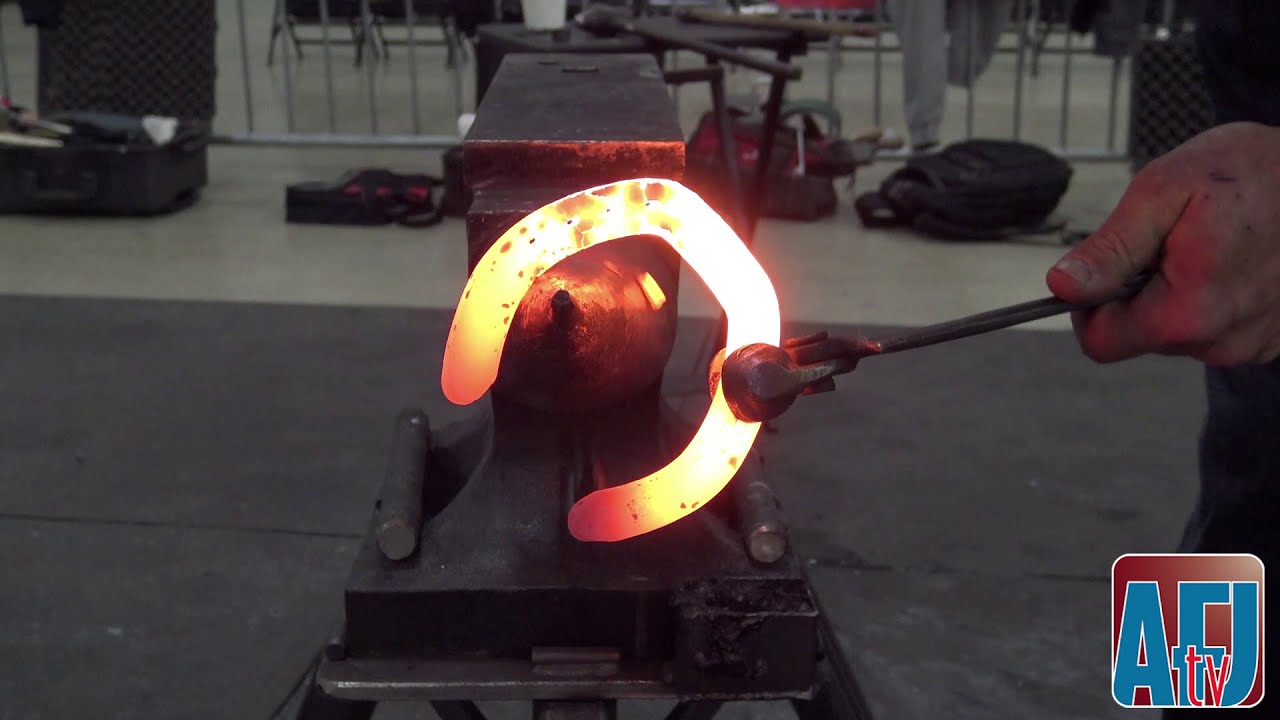 Making a Square Toe Horseshoe