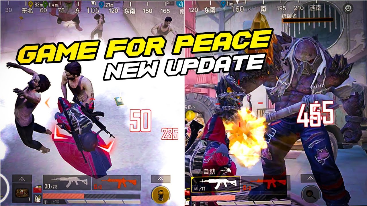Game for peace new update gameplay❤PUBG MOBILE /BGMI Gameplay Zombie Mode