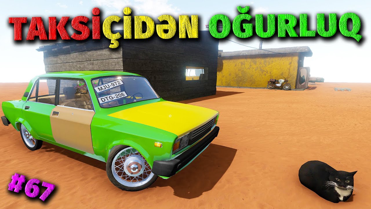 TAKSİÇİNİN MAŞININDAN DETALLARINI OĞURLADIM | The Long Drive | Maşın Oyunları | 