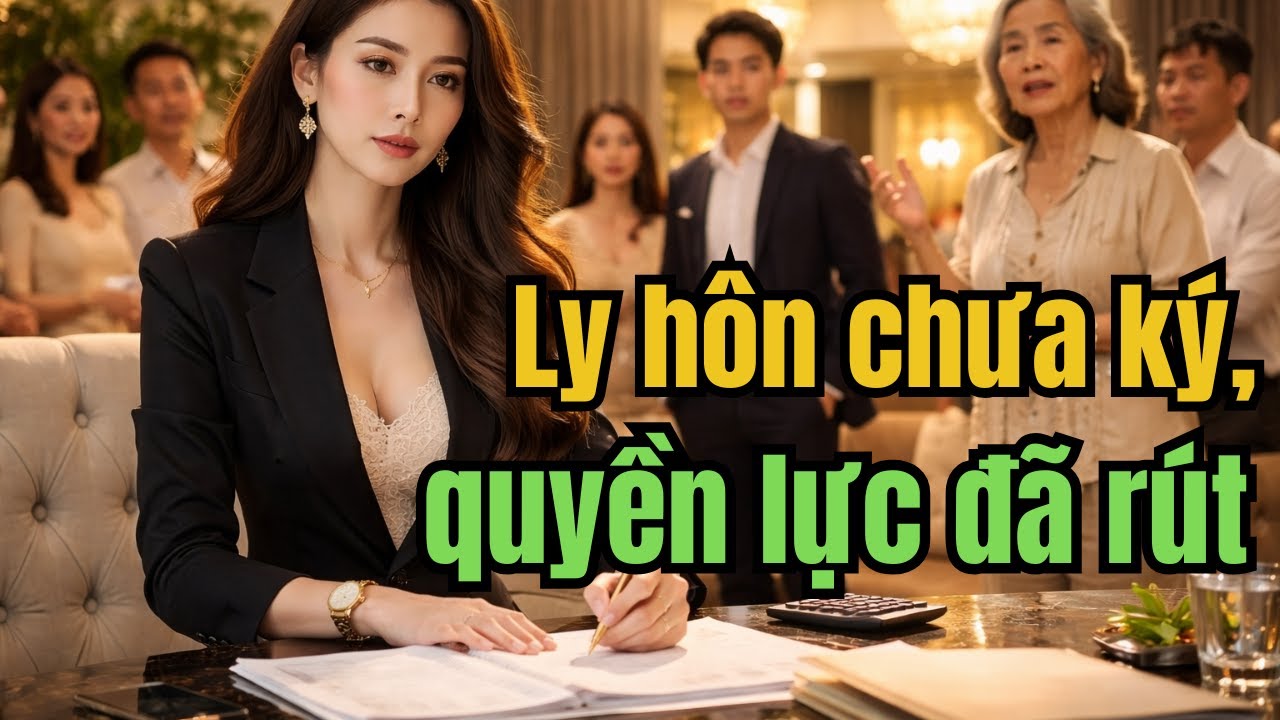 Mẹ Chồng Nói Trước Họ Hàng: “Ly Hôn Nó Rồi Con Tao Mới Phát”, Tôi Lặng Lẽ Rút Cổ Phần