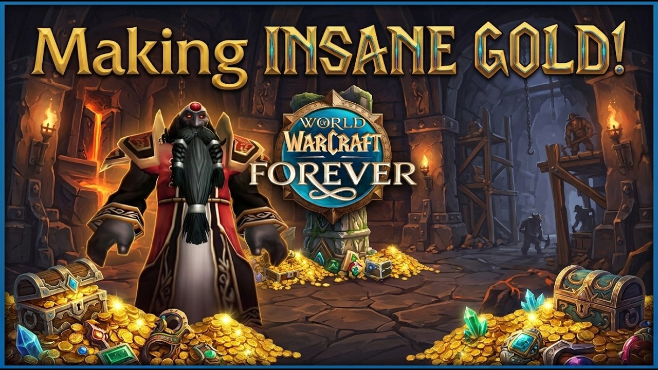 WoW: FOREVER HYPE! - Goldfarms! EASY GOLD