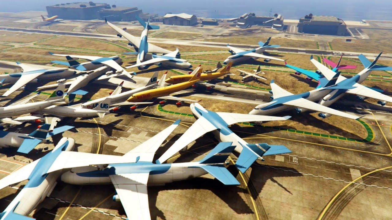 Best Plane Crash Compilation 2017 (GTA 5)