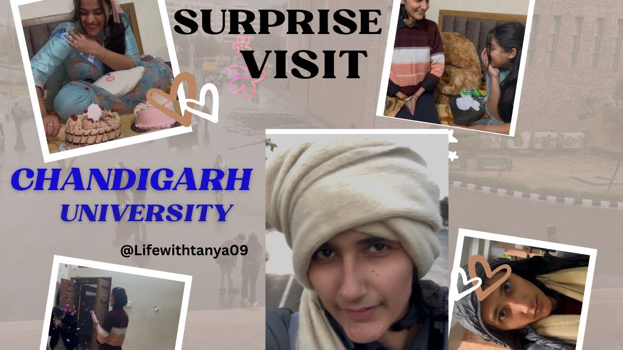 Surprise visit on her birthday ❤️, but unfortunately, flopped 🥲|Chandigarh University (23/01/2026)