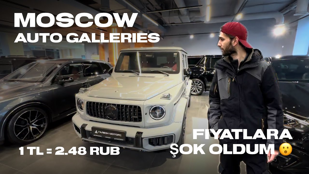 MOSKOVA ARAÇ FİYATLARI 🤯 | İNANILMAZ FİYATLAR | MOSCOW VLOG