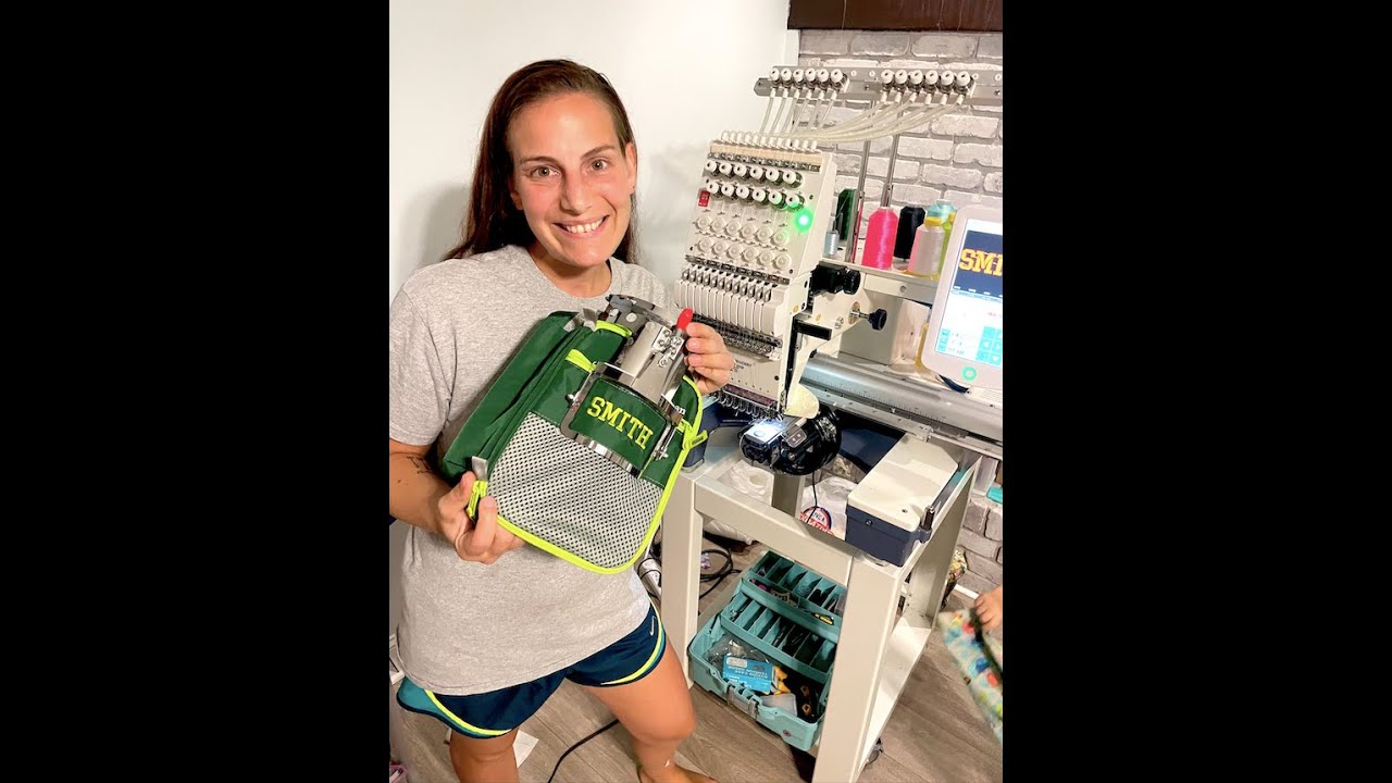 Embroidering a Lunchbox with BAi machine