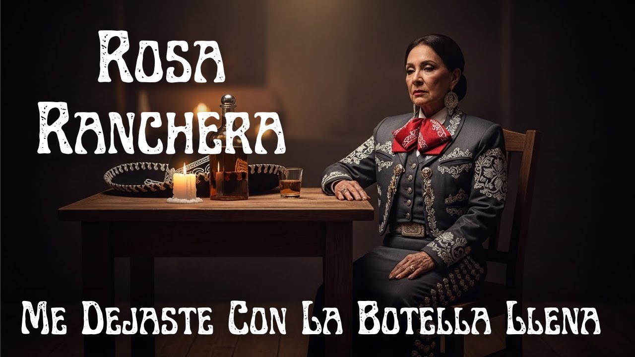 Me Dejaste Con La Botella Llena | Ranchera de Despecho | Rosa Ranchera