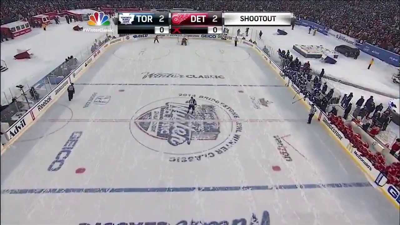 NHL Winter Classic 14 : Toronto Maple Leafs @ Detroit Red Wings