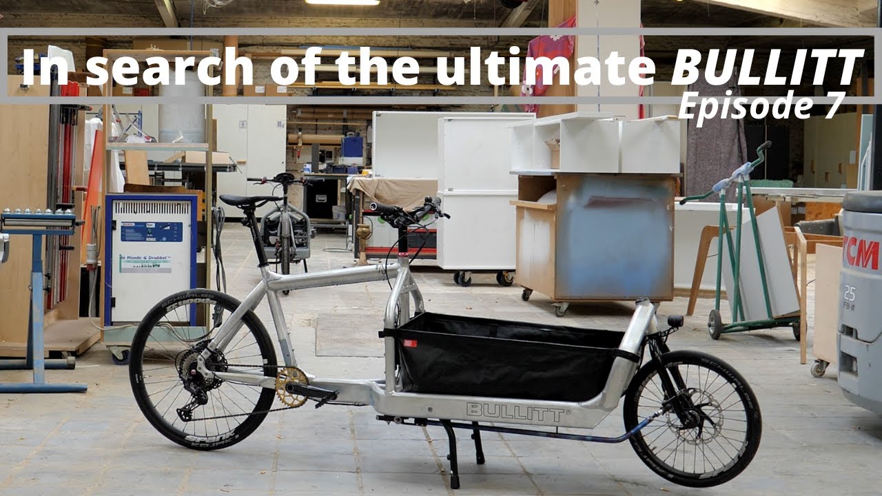 В поисках Ultimate Bullitt, эпизод 7. Это сверхлегкий грузовой велосипед Raw Bullitt.