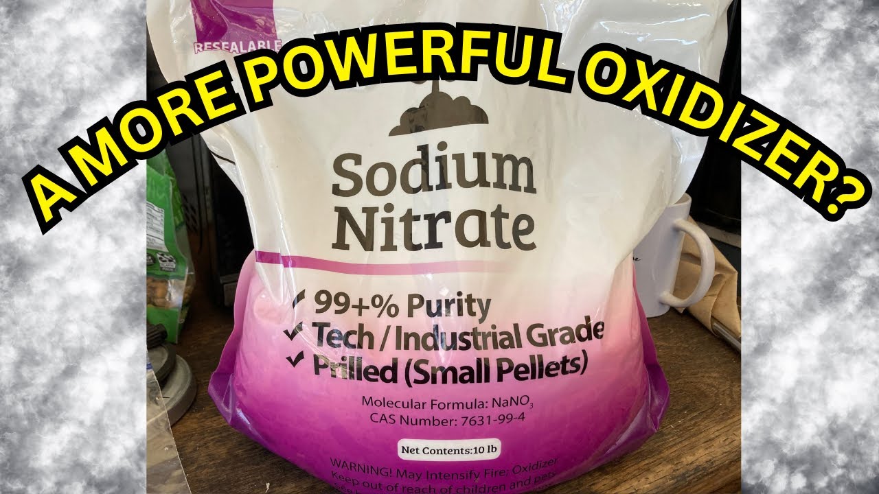 Sodium Nitrate Black Powder Molecular Weight And Ratio Test. Does it Make A Difference?