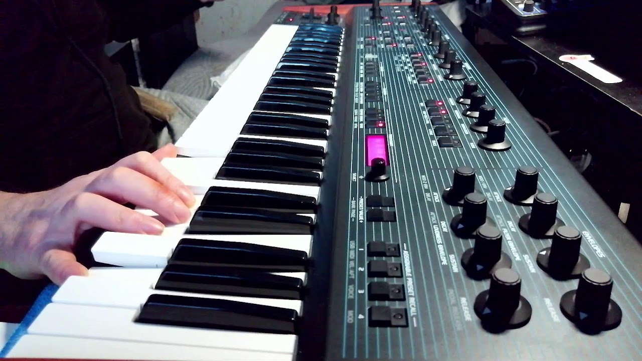 'Landscapes' Soundset For Behringer UB-Xa Synthesizeer and Sound Design fun