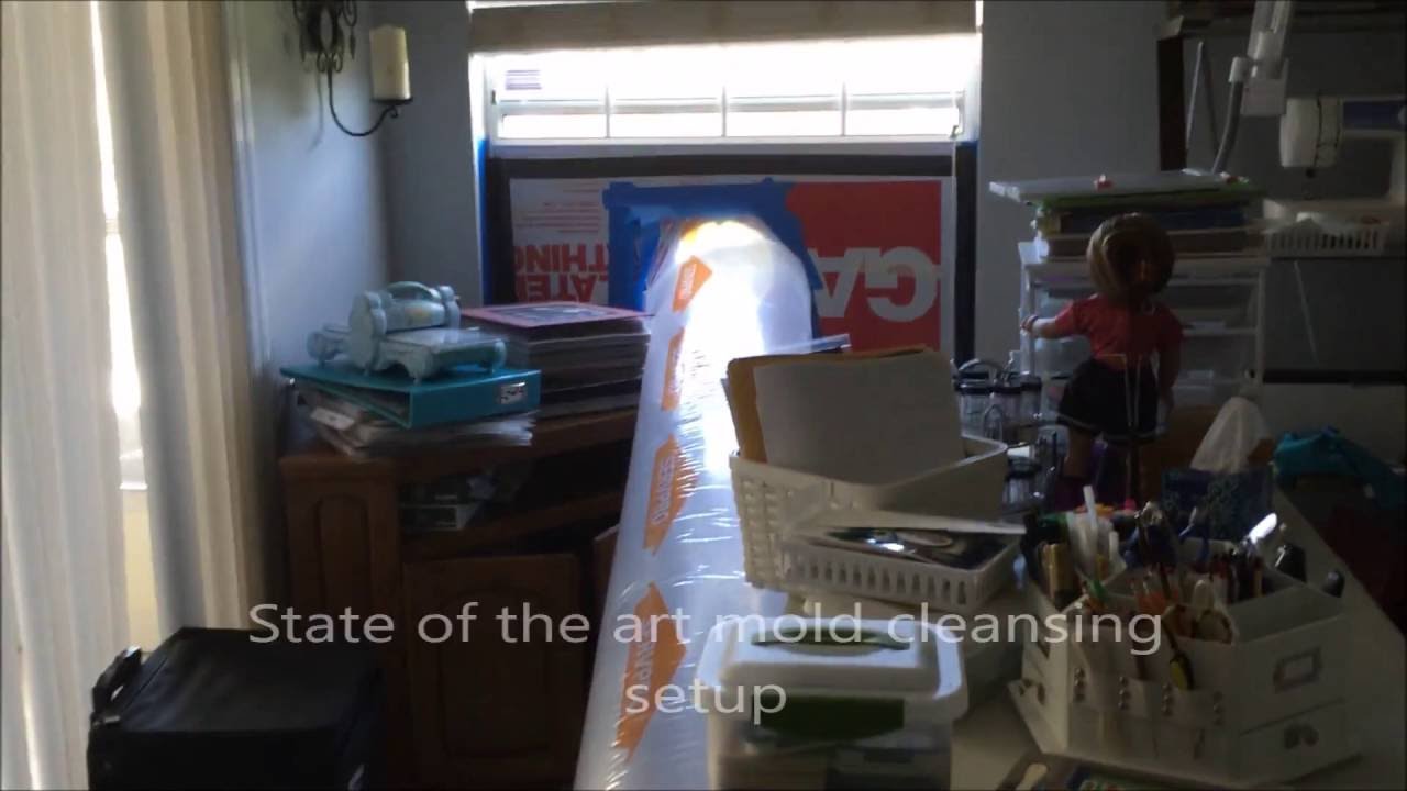 Mold Remediation and wipe down by SERVPRO's St. Augustine location.