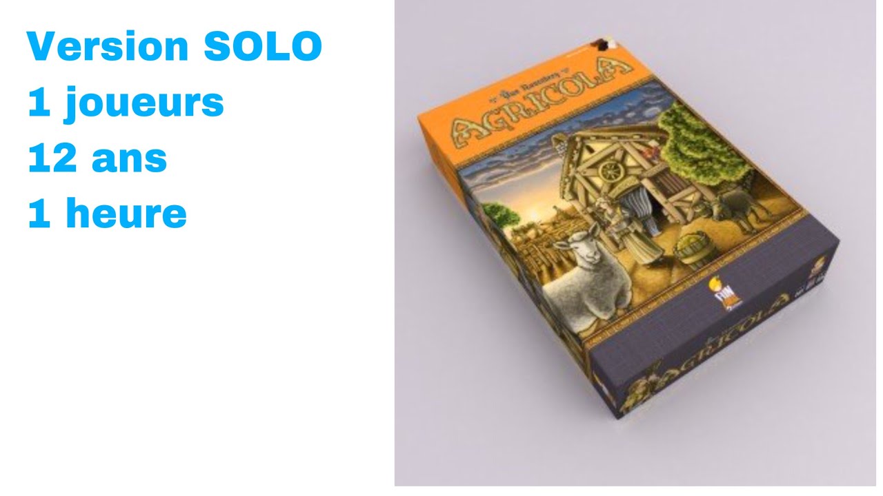 Agricola : version solo