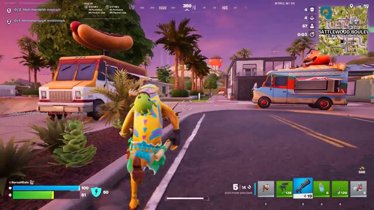 Fortnite Battle Royale Duos Victory Royale game (Chapter 7 Season 1)