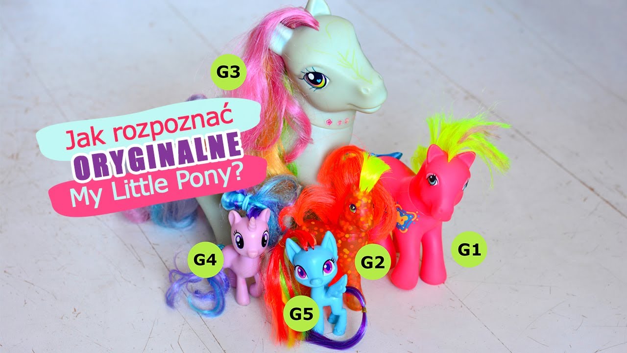 Generacje MY LITTLE PONY 🐎 | Jak rozpoznać G1, G2, G3, G4 i G5?