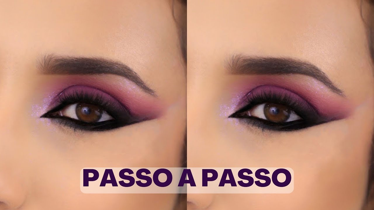 Maquiagem Roxa [PASSO A PASSO PRÁTICO]