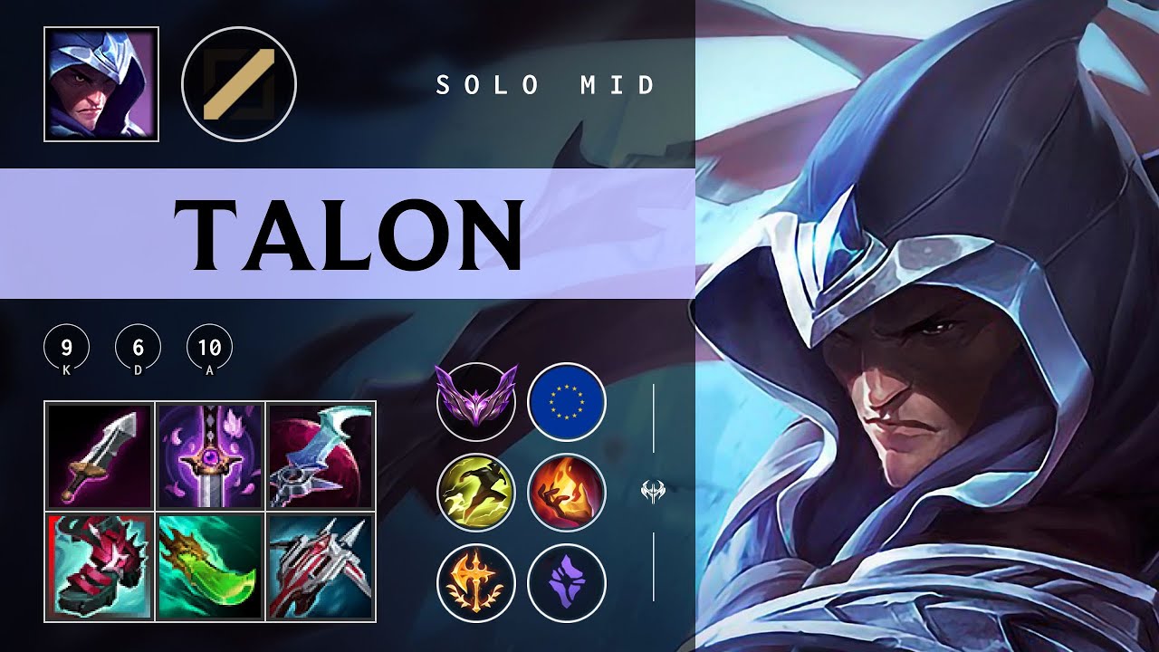 Talon Mid vs Jayce - EUW Master Patch 25.22