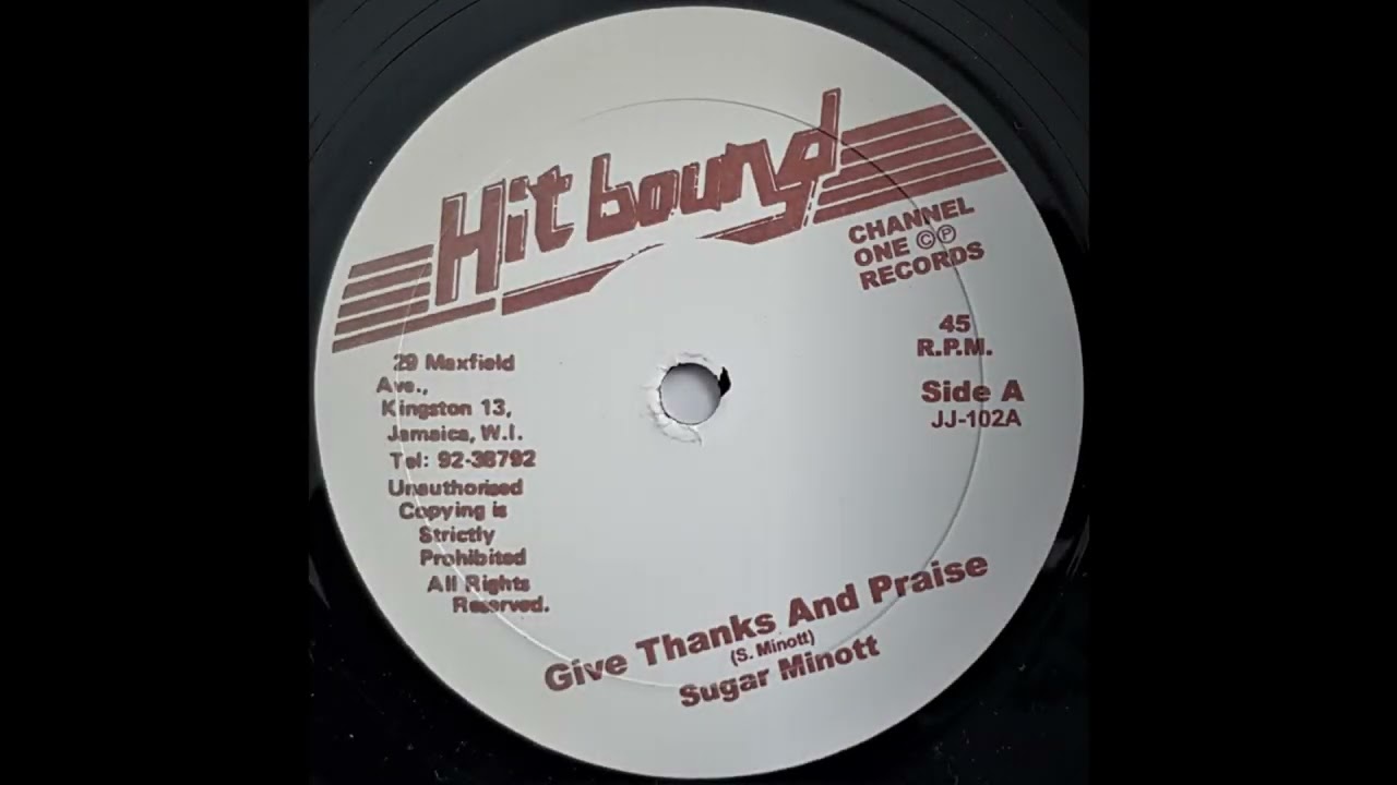 SUGAR MINOTT - Give Thanks And Praise [1983]