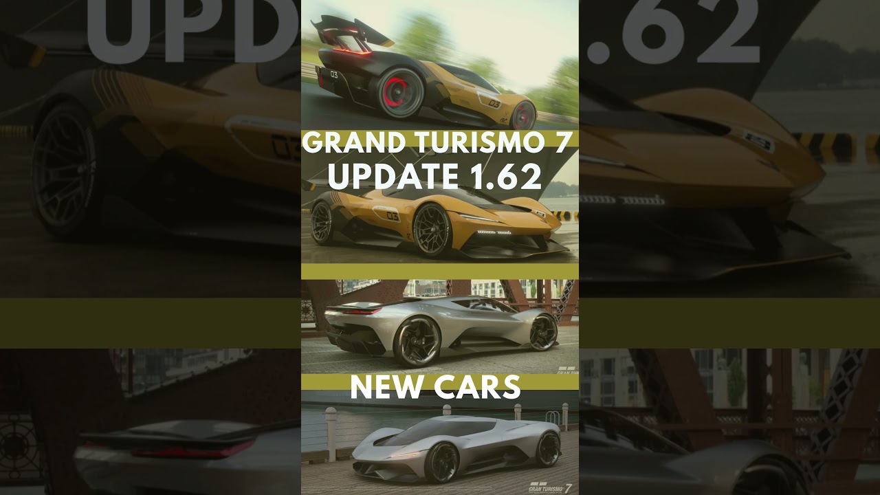 Grand Turismo 7 UPDATE 1.62 #shortsfeed #shorts #grandturismo7 #supercars #gaming