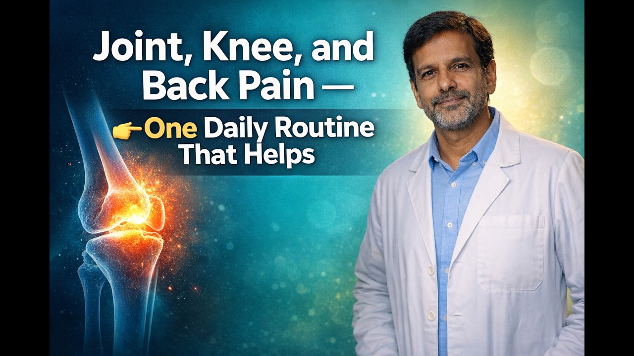 Joint, Knee, and Back Pain — One Daily Routine That Helps