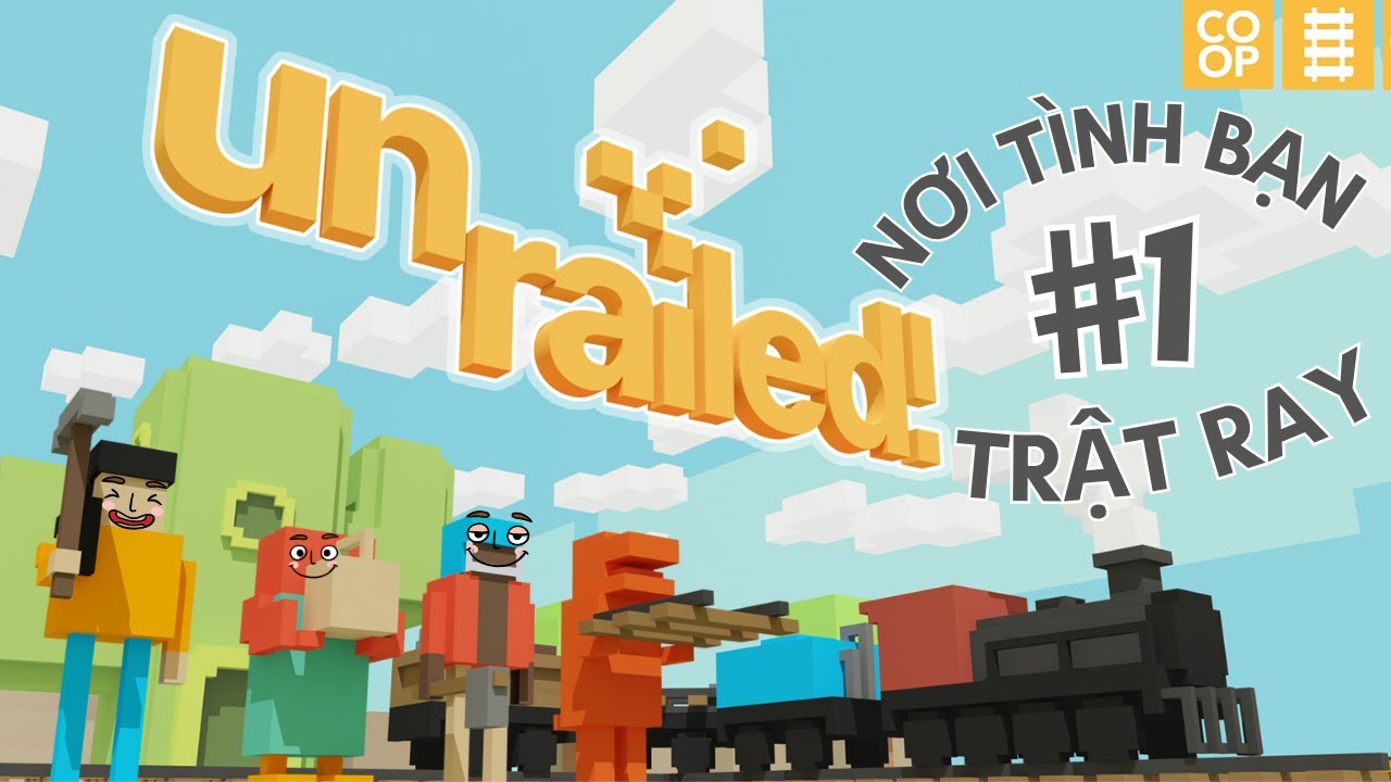🚂💥 Unrailed: nơi tình bạn bị thử lửa.#games #unrailed #gameplay #multiplayergames