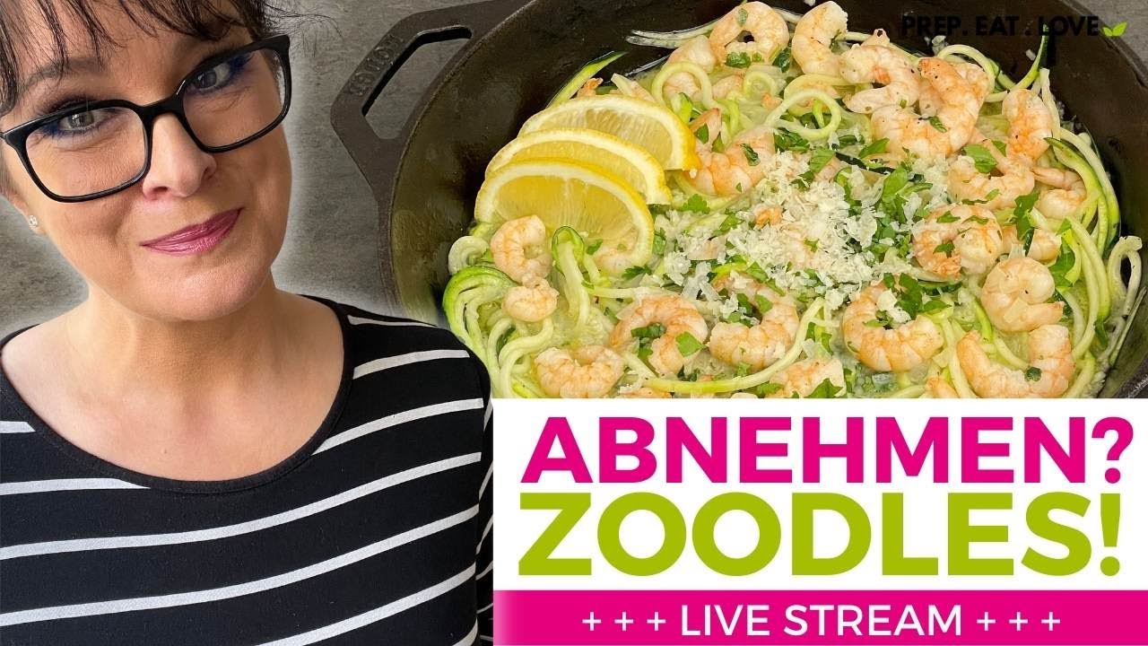 PERFEKT zum ABNEHMEN & MEAL PREP 🤩   ZOODLES!