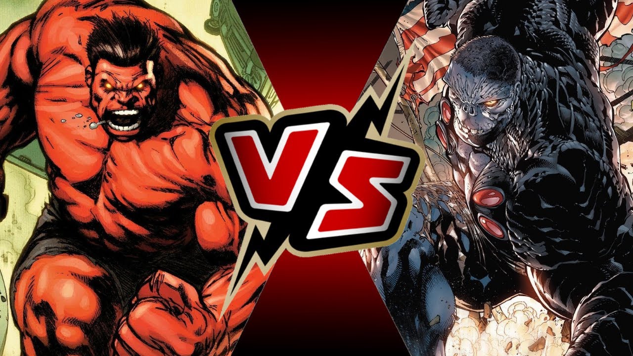 Red Hulk VS Damage | BATTLE ARENA