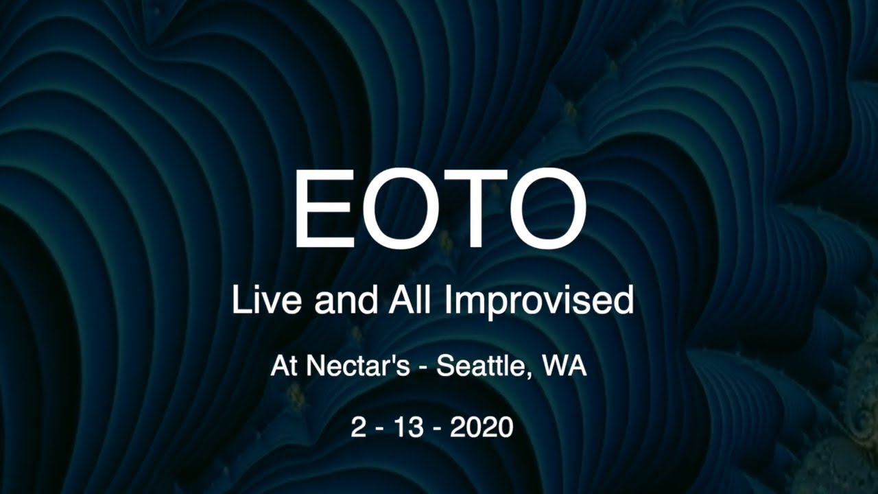 EOTO at  Nectar Lounge - Seattle, WA  2-13- 2020