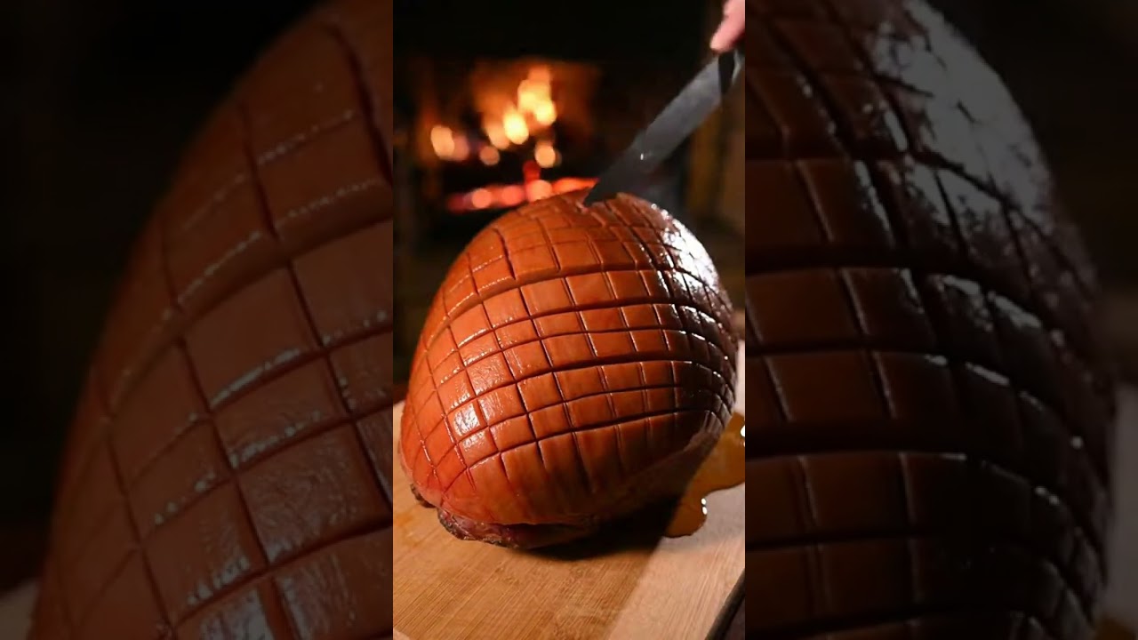 3 Ingredient Brown Sugar Glazed Ham | Better Than the Packet! 🍖