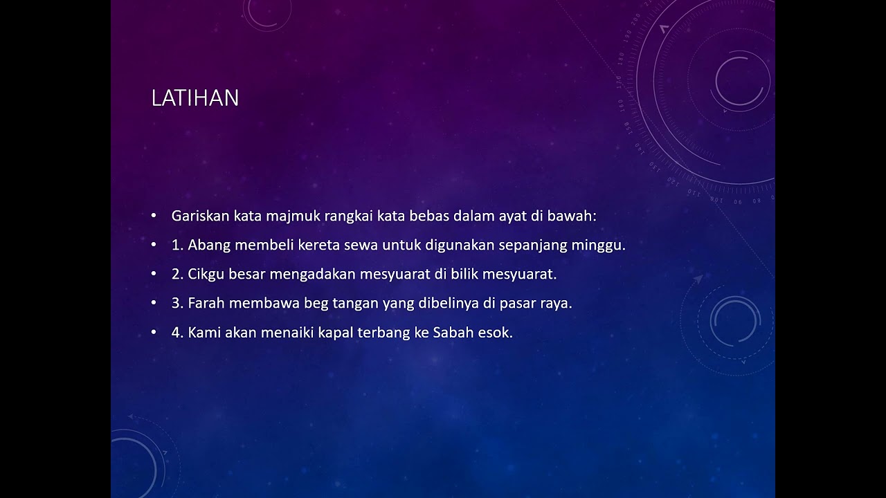 Kata Majmuk Rangkai Kata Bebas
