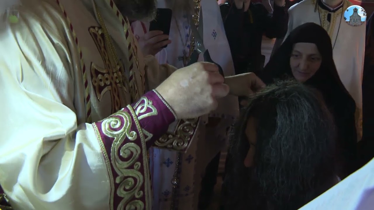 Монашење у Жупском манастиру -Петра, Исидора, Агапија и Стефанија на крстоваскрсном путу- 2025.љ.Г.