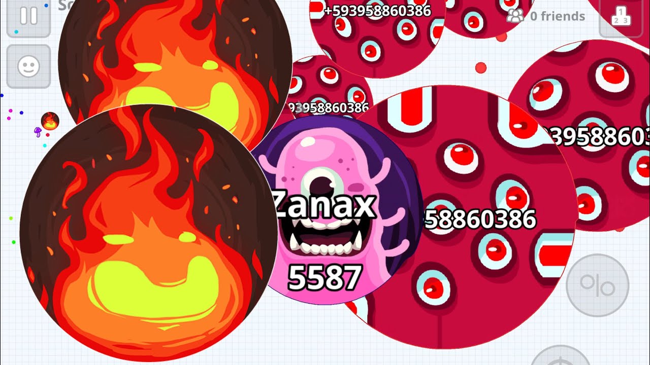 THE BEST RANDOM TEAM? (AGAR.IO MOBILE)