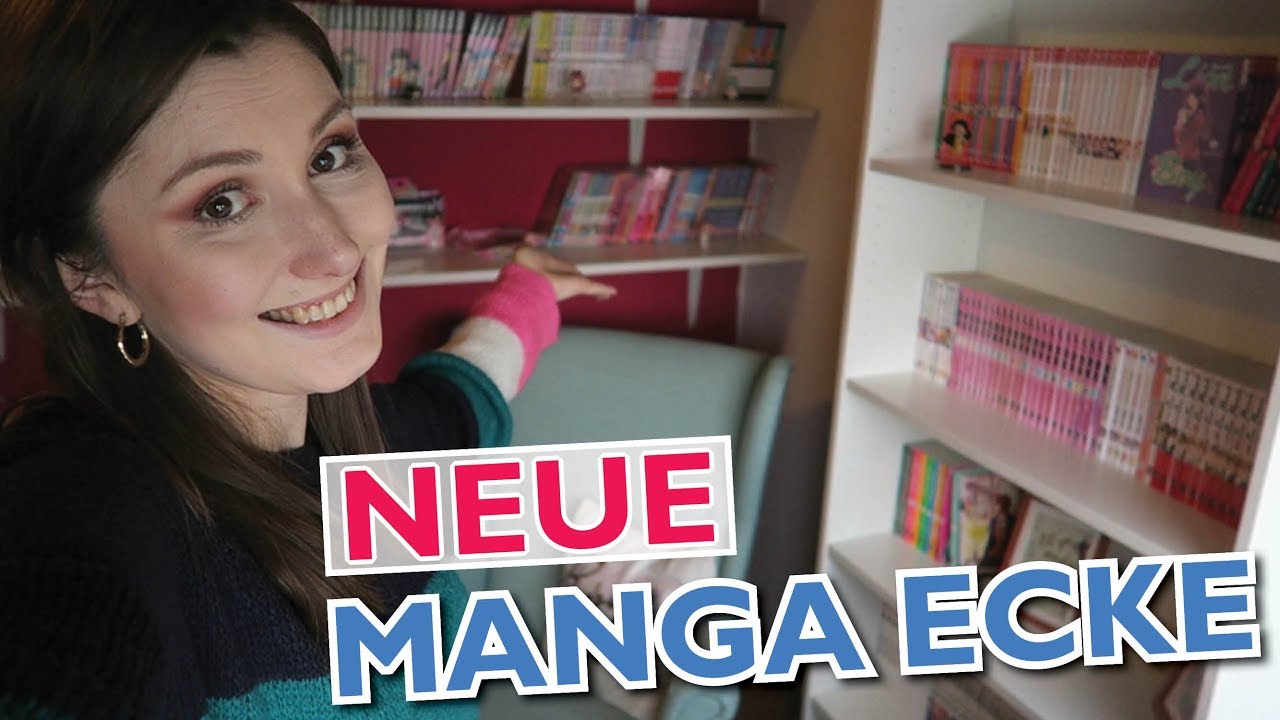 Neue Manga Ecke einräumen