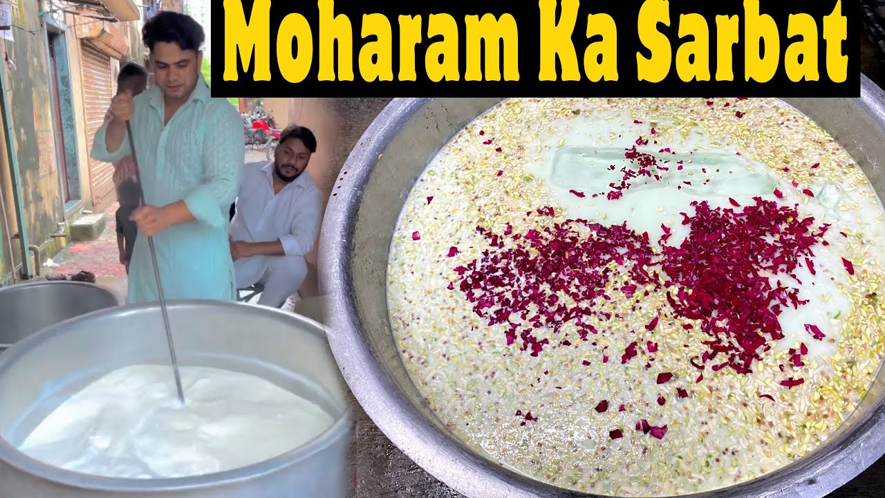 Moharam Special  Sharbat | Sharbat Recipe | Vlog | Saif Sayyed