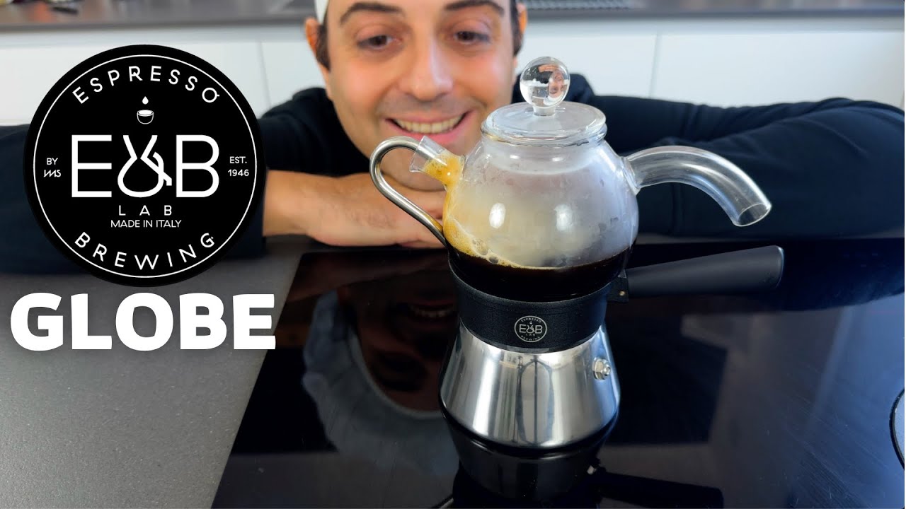 Probando cafetera MOKA E&B Lab GLOBE (competition filter)