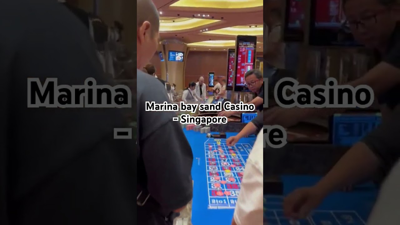 Marina bay sand Casino - Singapore