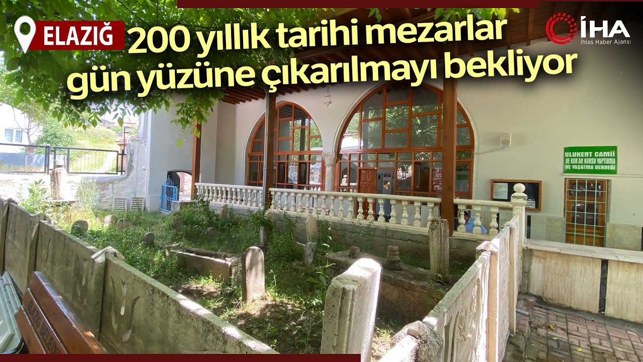 Cami Avlusundaki 200 Yıllık Tarihi Mezarlar Gün Yüzüne Çıkarılmayı Bekliyor