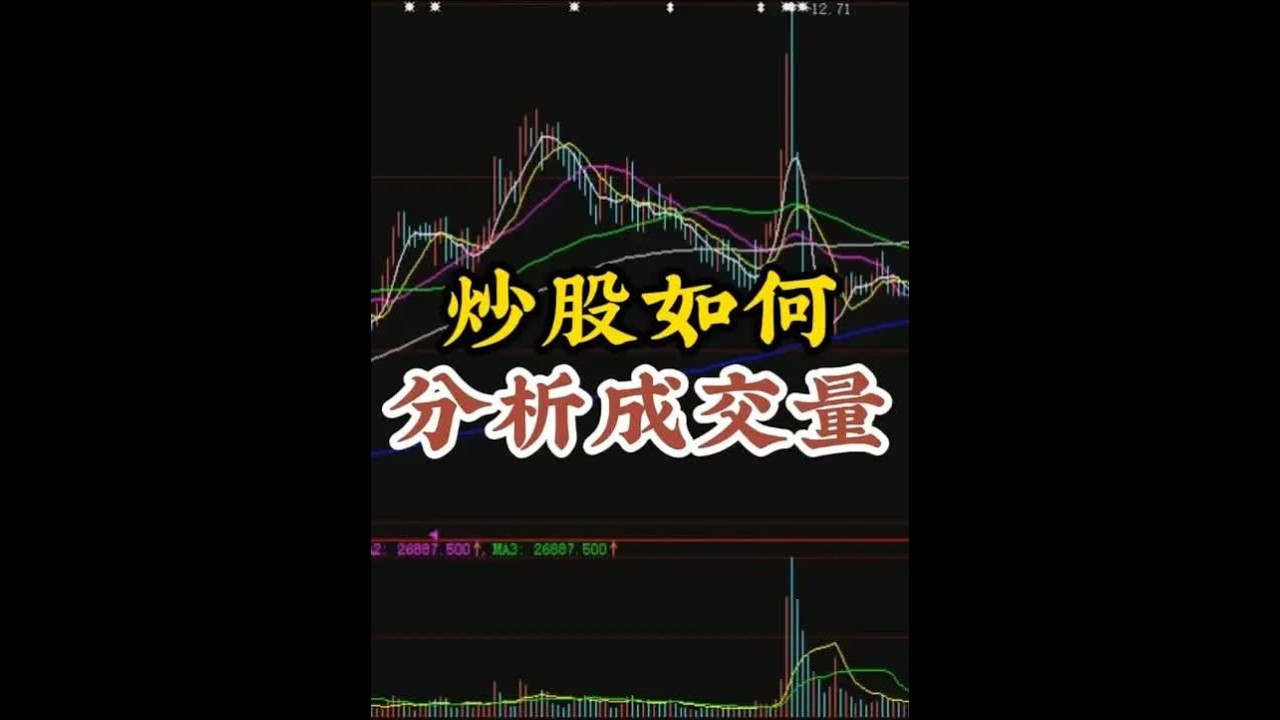 炒股如何分析成交量 #股票  #交易  #干货分享   #股票知识  #股市