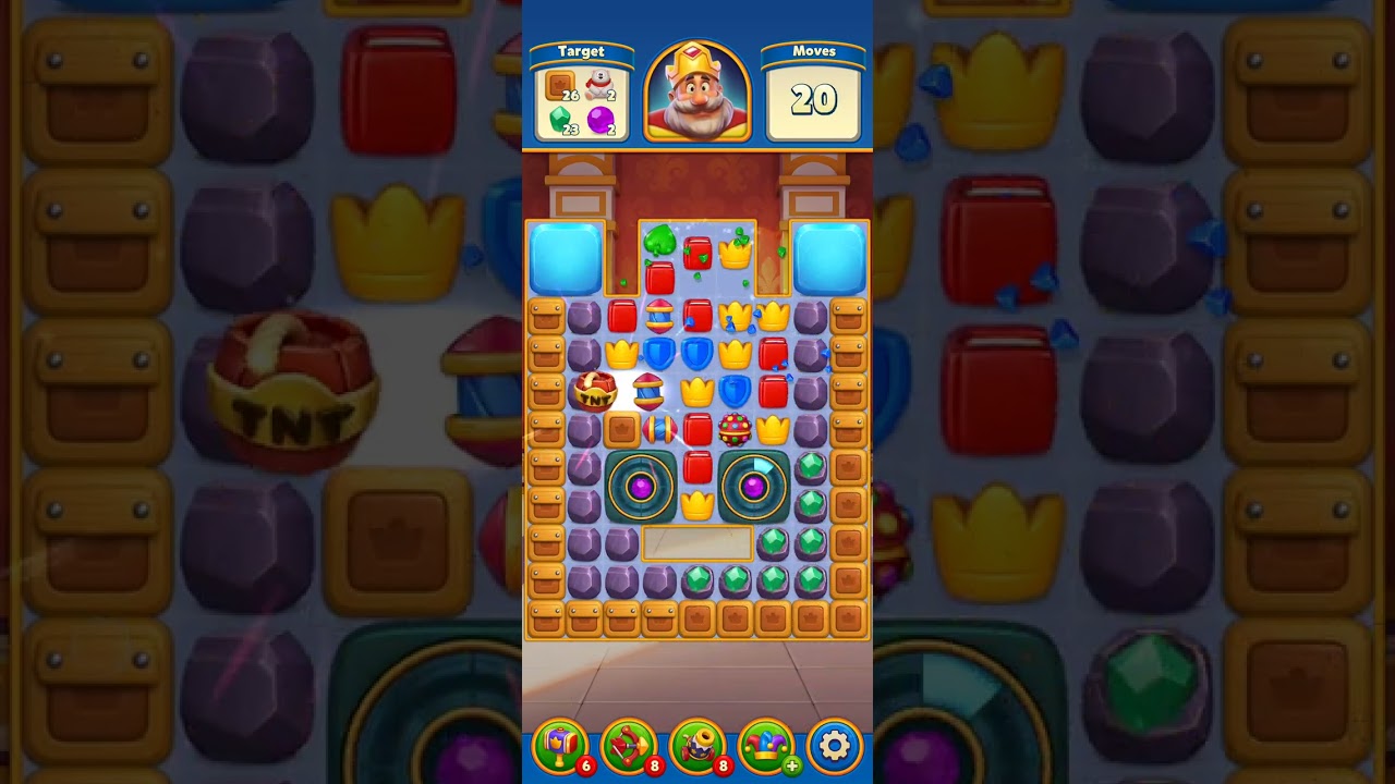 Royal match 5050 to 5059 levels game play Mission pursuit and Ocean odyssey reward 