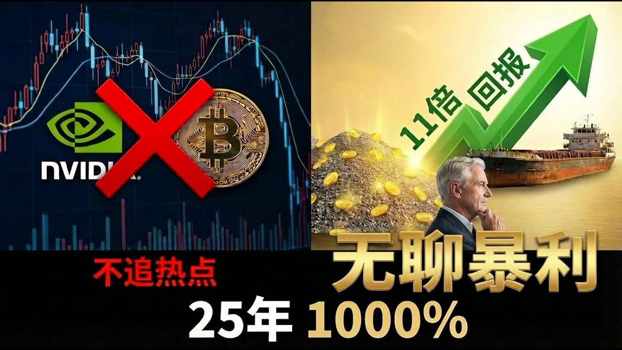 不买英伟达，不碰比特币：他靠买“石头”和“破船”，25年狂赚1000%！