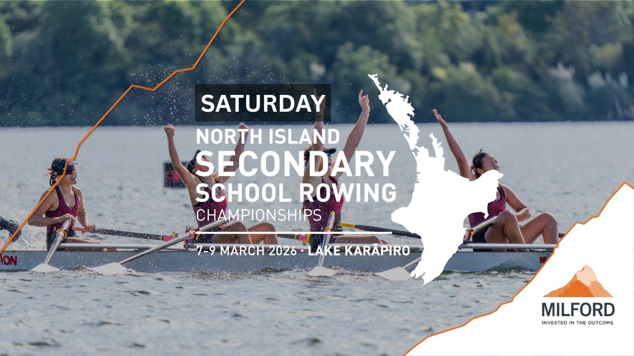 2026 North Island Secondary School Rowing Championships - Saturday