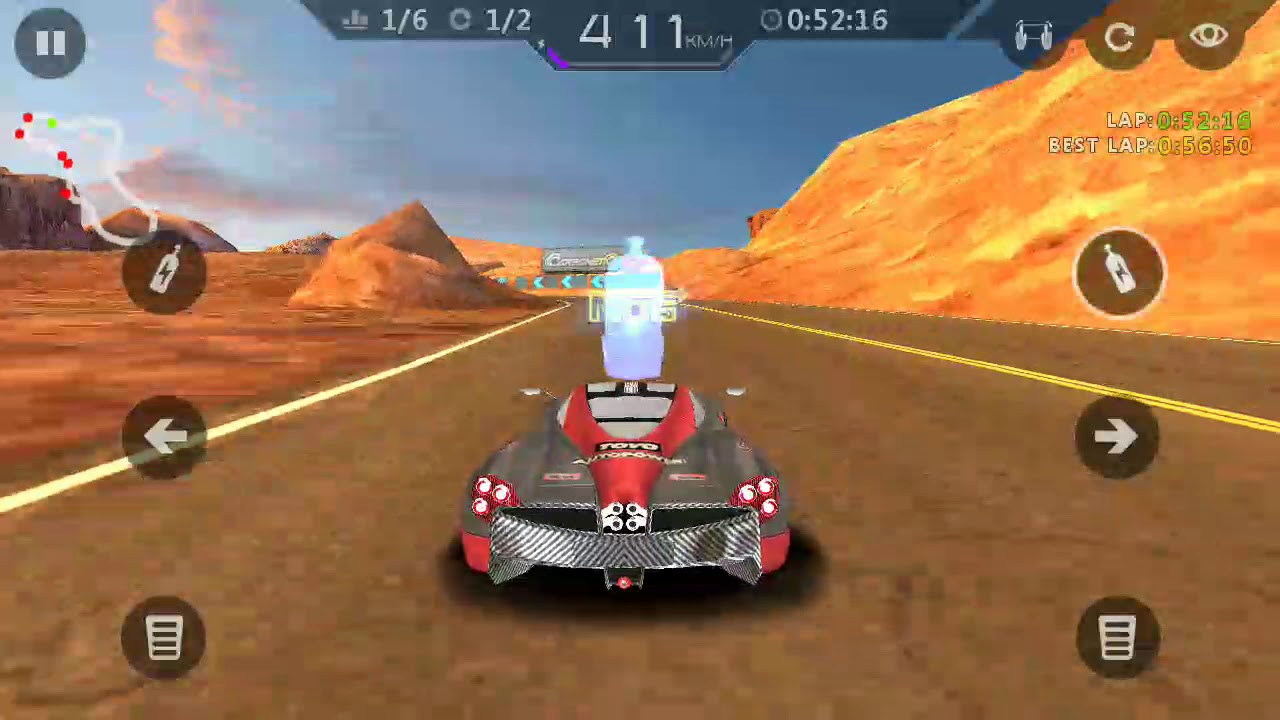 City Racing 3D - actual speed of Pagani huayra's car