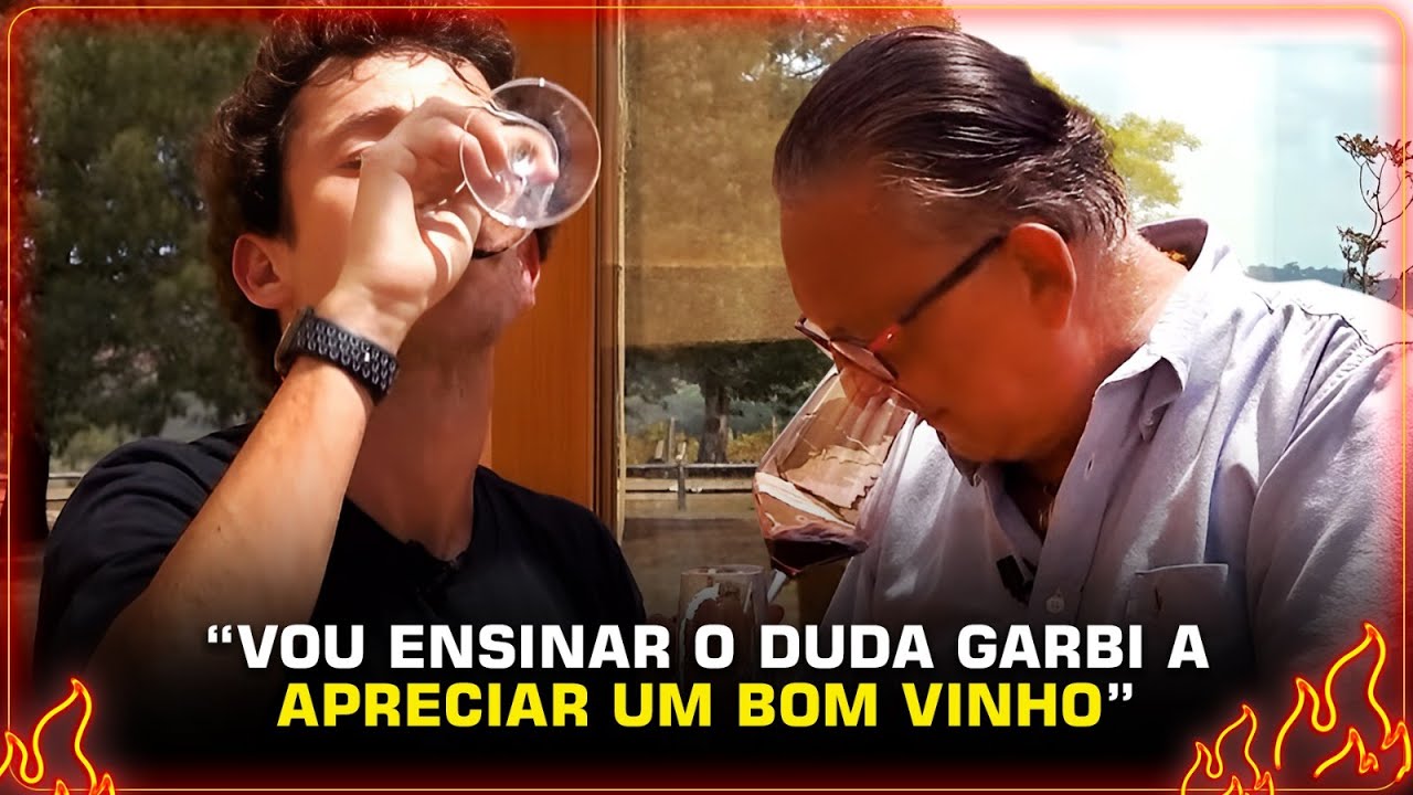 GALVÃO BUENO E DUDA GARBI: BONS VINHOS + RISADAS = PROJETOS PARA O FUTURO  | Cortes do Duda